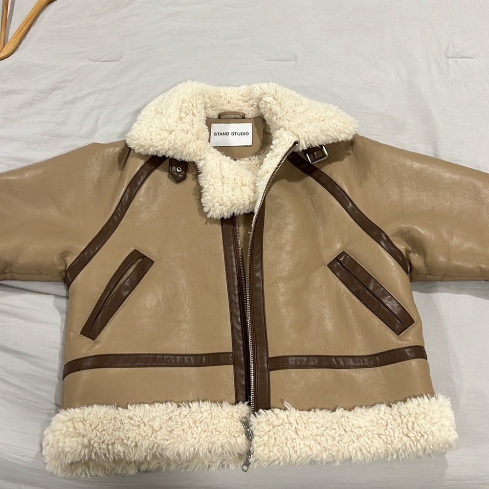 Stand Studio Rind Jacket Size 4 - Picture 5 of 10